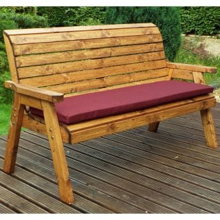 three seat winchester bench with cushions