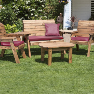 four seat multi set with cushions